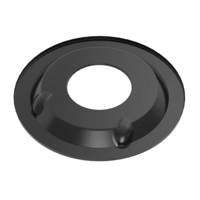 Holley 120-511 Sniper EFI 1" base drop para purificadores de ar de 14" diâmetro aço preto - Imagem 1 de 4