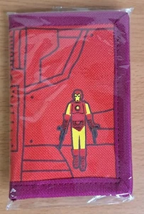 Loot Crate Iron Man Nylon dreifach faltbare Geldbörse - neu in Verpackung - Bild 1 von 2