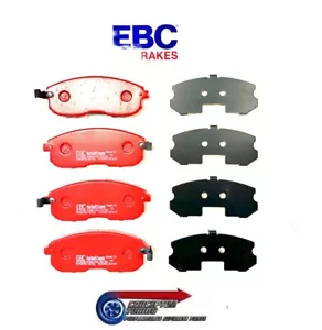 Pastillas de freno delanteras EBC Redstuff - para V35 350GT Skyline VQ35DE 03-05 sin Brembo - Imagen 1 de 2