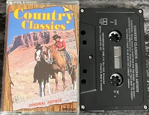 Country Classics - Original Artists [Audio Cassette Tape Madacy] Compilation - Picture 1 of 3