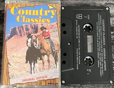 Country Classics - Original Artists [Audio Cassette Tape Madacy] Compilation - Image 1 of 3
