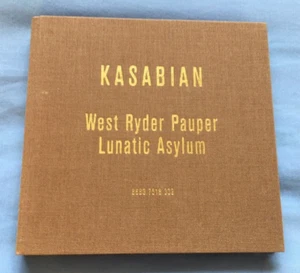 KASABIAN: West Ryder Pauper Lunatic Asylum CD/DVD Cloth Book Style:Mint unsealed - Picture 1 of 4