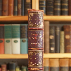 Lalla Rookh - antique leather bound edition of Thomas Moore's classic from 1887 - Picture 1 of 7