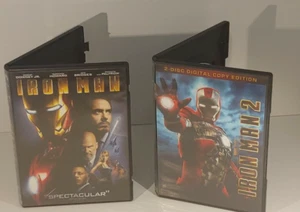 Iron man 1 & 2 DVDs Lot Of 2 Robert Downey Jr. - Picture 1 of 5