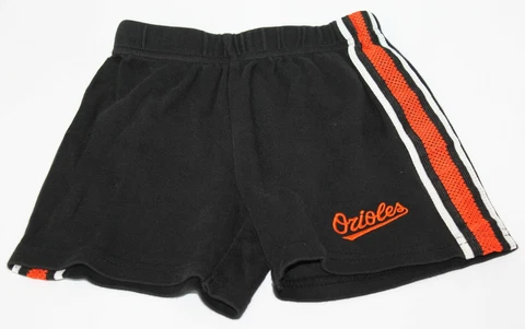 Baltimore Orioles Toddler 18 Months Black Shorts Cover