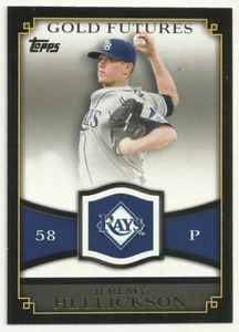 2012 TOPPS BASEBALL - JEREMY HELLICKSON - GOLD FUTURES - #9 - TAMPA BAY RAYS - Bild 1 von 1