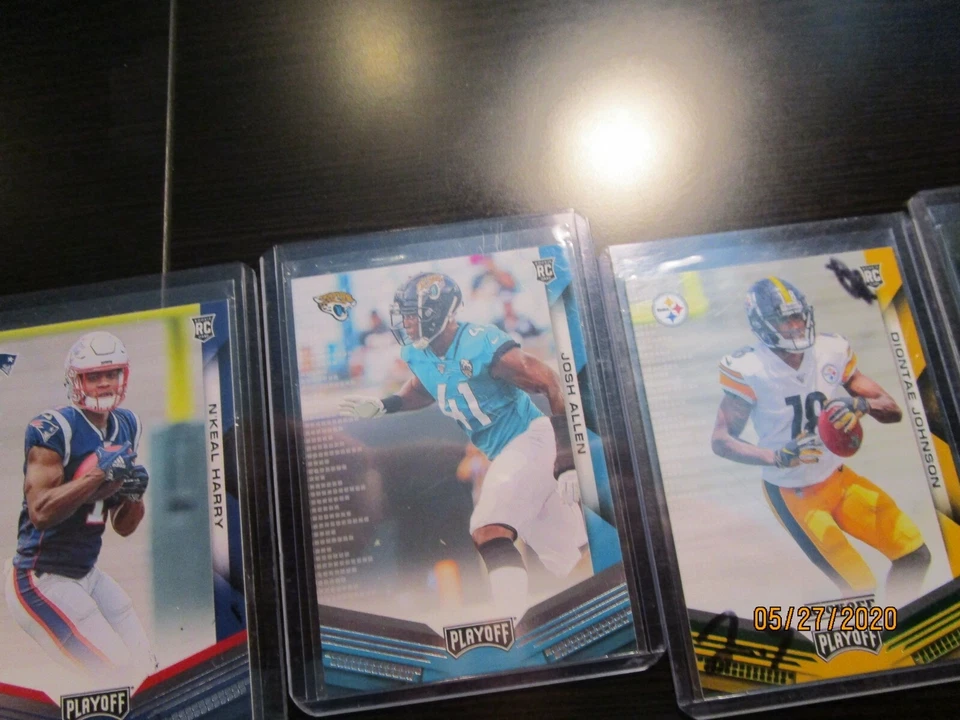 JOSH ALLEN JAGUARS 2019 PANINI PLAYOFF ROOKIE FOOTBALL CARD#266 - Image 1 of 1