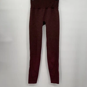 Lululemon Crop Womens Size 4 Burgandy Maroon Leggings - Picture 1 of 9