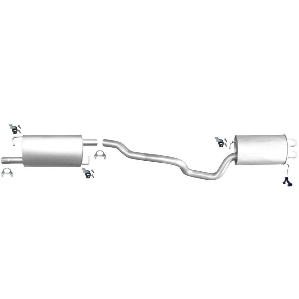 für Vw Transporter 5 T5 2,0 2,5 Tdi Bitdi 4motion EDELSTAHL Mitte Endtopf a* - Image 1 of 1