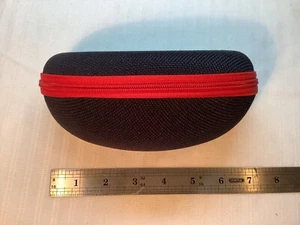 Julbo Colorado Glacier Sunglasses Zippered Hardshell CASE ONLY Black & Red - Picture 1 of 8