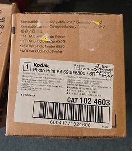 Kodak 6800/6900 Photo Print KIT 6R 6"X8" Cat #1024603 OPEN BOX - Picture 1 of 1
