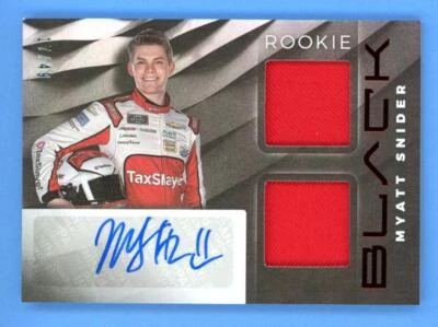 Myatt Snider Auto 17/49 2021 Panini Chronicles Black Rookie Materials Red - Image 1 of 2
