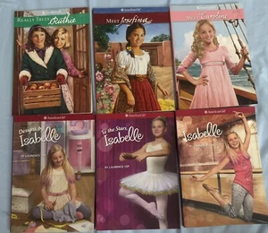 American Girl Books Lot Isabelle Ruthie Josefina Caroline 6 Books - Picture 1 of 1