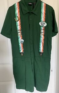 New Uni Sex One Piece St Patricks Day Irish Outfit Costume Size Small Green