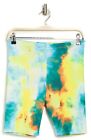 AFRM Lars Short In Teal/Yellow Tie Dye Size XS