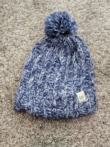 Cappello invernale GAP bambini maglia cavo pom berretto blu bianco acrilico XS/S 48 cm - Foto 1 di 3