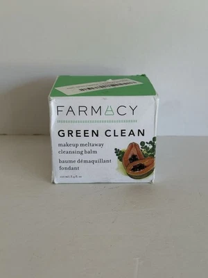 Farmacy Green Clean Makeup Meltaway Removing Cleansing Balm 3.4 oz NEW - Image 1 of 4