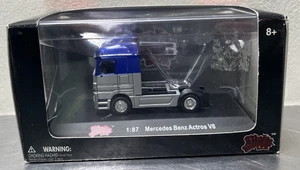 MALIBU COLLECTION HO Scale 1:87 Mercedes Benz Actros V8 Blue #6400 NIB - Picture 1 of 3