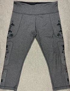Lululemon Hold Me Close Crop in Heathered Deep Coal 10 - Foto 1 di 9