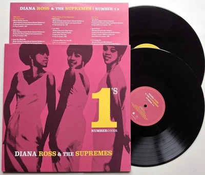 Diana Ross & The Supremes - Number 1's - 2 x 180g Remastered Vinyl LP  (NM / NM) - Image 1 of 4