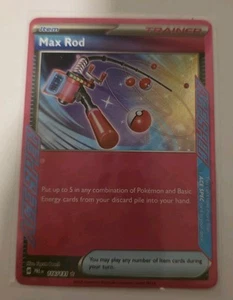 Max Rod 116/131 Prismatic Evolutions Pokemon TCG Ace Spec - Picture 1 of 1