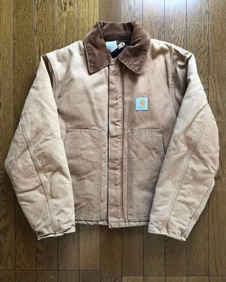 Chaqueta tradicional Carhartt USA talla 40 marrón para hombre con estilo de J... - Imagen 1 de 4