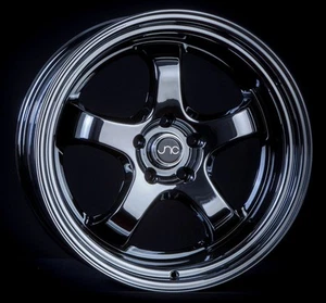 JNC Wheels Rim JNC017 Full Black Chrome 18x8.5 5x100/5x114.3 ET25 - Picture 1 of 4
