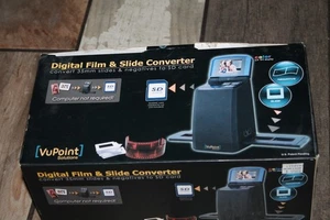 Convertidor/escáner digital de películas y diapositivas VuPoint diapositivas de 35 mm + negativos para SD - Imagen 1 de 5