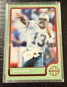 2025 Pulse Meridian Football Base Red 15/25 Dan Marino #2 Miami Dolphins - Picture 1 of 3