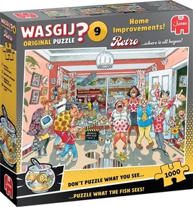 NEW Jumbo WASGIJ? Jigsaw Puzzle 1000 Pieces 1110100502 Home Improvements! - Picture 1 of 2