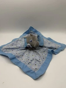 Garanimals Elephant Plush My Best Friend Lovey Security Blanket Blue Stars 14” - Picture 1 of 7