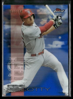 Stephen Piscotty 2016 最佳蓝色折射器 #97 SN RC 圣路易斯红雀队 — 第 1/2 张图片