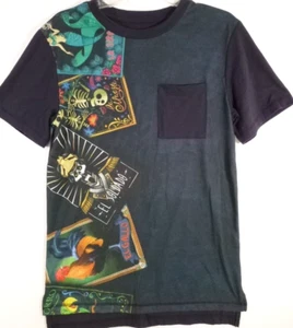 Disney COCO-Pocket T-Shirt, Adult Small, Black, COCO  Movie Tee - Picture 1 of 6