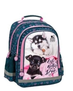 Derform CLEO UND FRANK  Schulrucksack mit zwei Fächern für Hunde - Bild 1 von 1