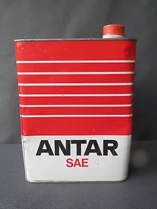 Former Bottle Oil SAE Antar Deco Garage Vintage Year 1950 French Antique - Picture 1 of 3
