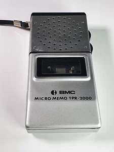 Very Rare! BMC Micro Memo TPR-2000 Talk Book Voice Recorder Dictaphone - Japan - Imagen 1 de 8