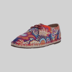 Telas artísticas Sebago para mujer Persia estampado Darién Liberty con cordones zapatos (EE. UU. 6) NUEVOS EN CAJA - Imagen 1 de 7