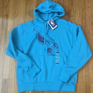 Charlotte Hornets Nike Jordan City Edition Essential Pullover Hoodie Large - Picture 1 of 1
