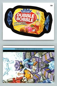 Dubble Bobble #104 Wacky Packages 2015 Topps Card/Sticker - Picture 1 of 1