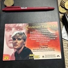 The Women Of Star Trek In Motion 1999 Jumbo  #21 Lieutenant Tasha Yar