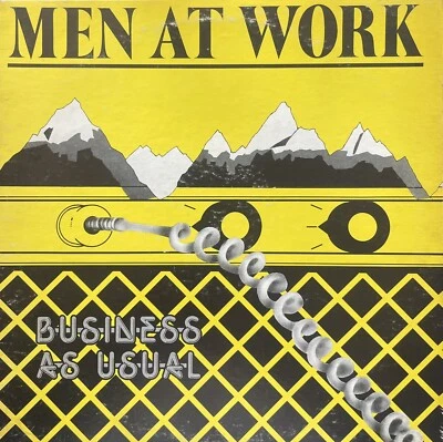 Men At Work Business As Usual Vinyl LP FC 37978 Stereo Record. - Image 1 of 4