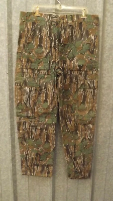De Colección NUEVO Ideal Hoja Silenciosa Camuflaje 5 Bolsillos Algodón Gamuza Pantalones Carga Talla XXL 46 EE. UU. Foto 1 de 4
