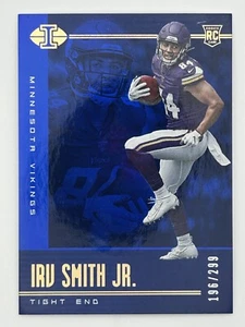 Panini Illusions Blue 2019/299 - Irv Smith Jr. #45 (RC) - Imagen 1 de 2