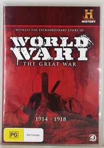 World War 1 - The Great War- 1914-1918 --- ( Dvd 4 Disc Set ) - Picture 1 of 2