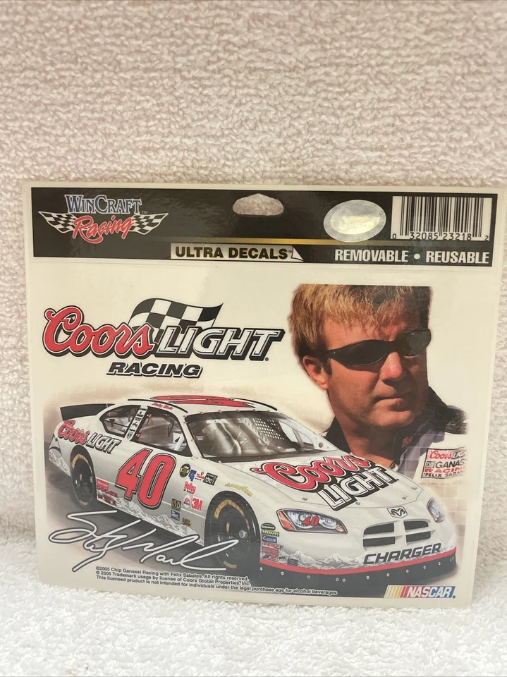 Sterling Marlin #40 Coors Light Ultra Decal 5”x6" - Изображение 1 из 2