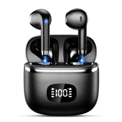 Wireless Earbuds Bluetooth 5.3 Ear Buds Headphones In-Ear Earphones Mic Headsets - Image 1 of 4