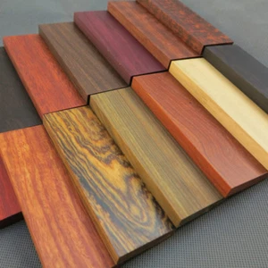 1X Handle Timber Wood Ebony Block Woodworking Retro Turning Blank Pen Material - Picture 1 of 26