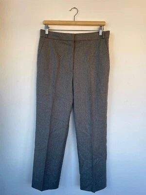Pantaloni a sigaretta Stella McCartney Donna 42 Grigio 100% Lana Pre Owned - Immagine 1 di 4