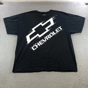 chevrolet T Shirt Men’s 3XL Black Big Logo AOP Trucks Corvette Silverado - Picture 1 of 12
