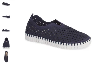 Ilse Jacobsen Tulip 139 Navy Slip-on Shoe Women's EU sizes 36-41 NEW!!!